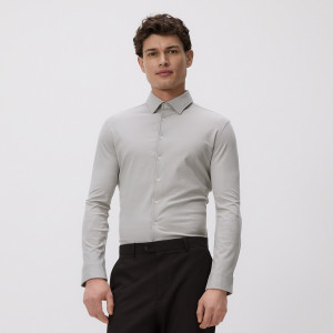 Reserved - Slim fit sima ing - bézs - 545HT-08M