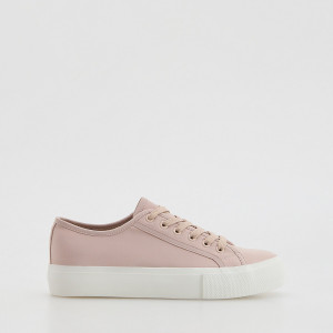 Reserved - Egyszínű sneakers - sötétbarna - 545ID-89X