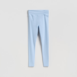 Reserved - Leggings ráncolással - halványkék - 559JS-05X