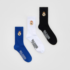 Reserved - Real Madrid zokni 3 db-os csomag - indigókék - 606JK-57X