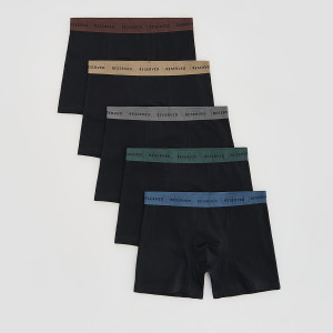 Reserved - 5 darab long boxer - fekete - 607HH-99X