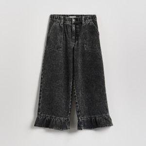 Reserved - Super wide leg farmer 7/8 - szürke - 622FZ-90J