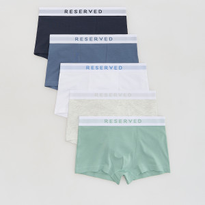 Reserved - 5 darab classic boxer - világoszöld - 653HH-70X