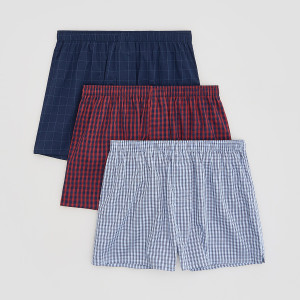 Reserved - 3 darab loose boxer - kék - 657HH-55X