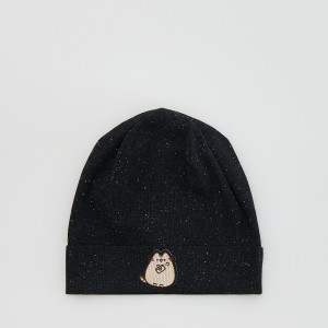 Reserved - Pusheen beanie sapka - fekete - 691IN-99X