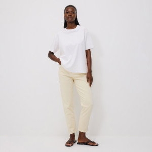 Reserved - LADIES` JEANS TROUSERS - sárga - 704IR-10J