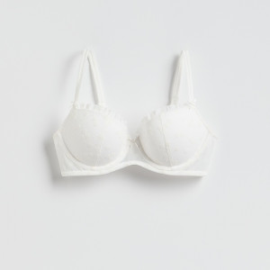 Reserved - LADIES` BRASSIERE - krémszínű - 742HP-01X