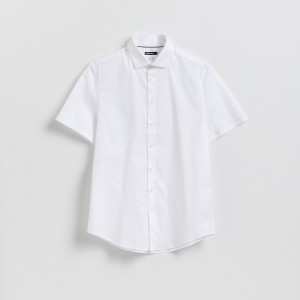 Reserved - Slim fit pamuting - fehér - 786DG-00X