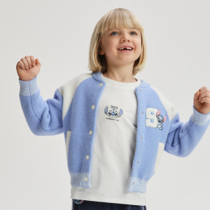 Reserved - Lilo és Stitch kardigán - halványkék - 812IE-05X