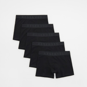 Reserved - 5 darab long boxer - fekete - 8362V-99X
