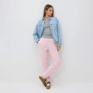 Reserved - Hosszú szárú melegítőnadrág - pasztellpink - 902HS-03X