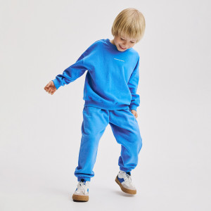 Reserved - Pamut jogger nadrág - kék - 966IQ-55X