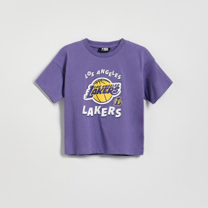 Reserved - Los Angeles Lakers NBA póló - ibolyaszínű - 997IX-45X