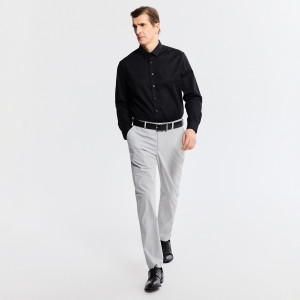 Reserved - Chino slim fit nadrág - füstszínű - RH028-85P