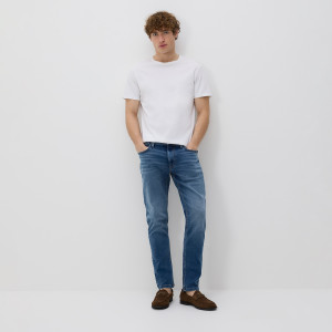 Reserved - Koptatott hatású slim farmer - kék - XO401-55J
