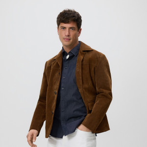 Reserved - Slim fit farmering - tengerészkék - YQ329-59J