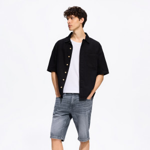 Reserved - Slim fit farmer sort nadrág - szürke - YV426-85J