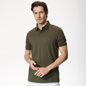 Bawełniane polo regular fit - XXL - zielony - męska - Reserved - 002HM-87X