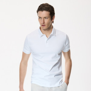 Polo slim z bawełny pima - XXL - biały - męska - Reserved - 012HM-00X