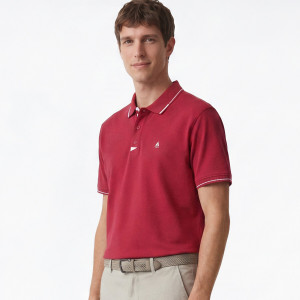 Bawełniane polo regular fit - XL - czerwony - męska - Reserved - 023HM-33X