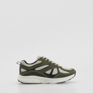 Klasyczne sneakersy - 37 - oliwkowy - chłopcy - Reserved - 032IM-81X