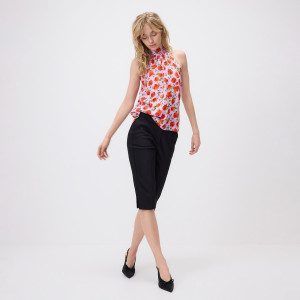 Spodnie capri - XL - czarny - damska - Reserved - 039KK-99X