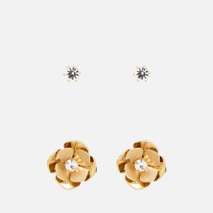 Zestaw kolczyków 2 pack - ONE SIZE - złoty - damska - Reserved - 041KT-GLD