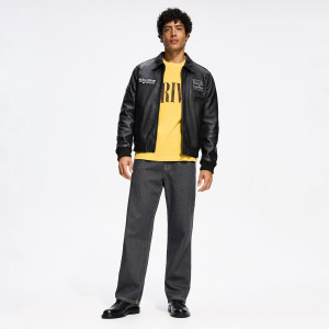 Jeansy jogger - L - szary - męska - Reserved - 080KI-90J