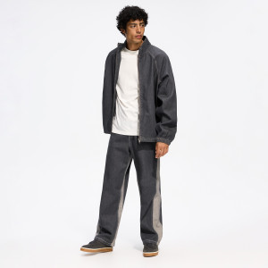 Jeansy baggy tapered - 31 - szary - męska - Reserved - 082KI-90J