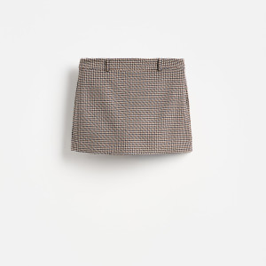 Spódnico-szorty w pepitkę - XS - wielobarwny - damska - Reserved - 111JL-MLC
