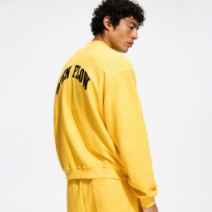 Strukturalna bluza - XXL - żółty - męska - Reserved - 133EE-11X
