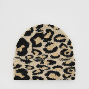 Czapka w panterkę - ONE SIZE - wielobarwny - damska - Reserved - 159FD-MLC