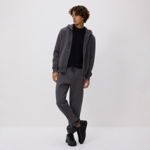 Spodnie dresowe regular fit - XXL - ciemnoszary - męska - Reserved - 167EF-90X