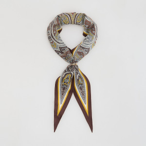 Wzorzysta apaszka - ONE SIZE - wielobarwny - damska - Reserved - 167ID-MLC