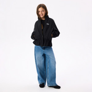 Jeansy baggy - 128 (7-8 lat) - niebieski - dziewczynki - Reserved - 167JU-55J