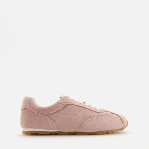 Sneakersy z imitacji zamszu - 35 - różowy - damska - Reserved - 174KC-30X
