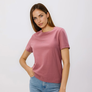 T-shirt z nadrukiem - XS - różowy - damska - Reserved - 178HT-30X