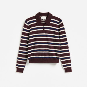 Sweter z wełną - XS - wielobarwny - damska - Reserved - 193IT-MLC