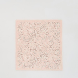 Bawełniana bandana - ONE SIZE - różowy - dziewczynki - Reserved - 198IS-30X