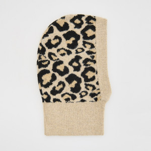 Kominiarka w panterkę - ONE SIZE - wielobarwny - damska - Reserved - 199FD-MLC