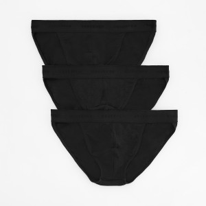 Slipy 3 pack - L - czarny - męska - Reserved - 207JE-99X