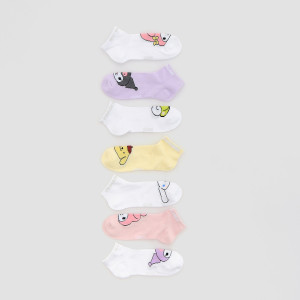 Skarpetki Hello Kitty and Friends 7 pack - 25/27 - wielobarwny - dziewczynki - Reserved - 213JL-MLC