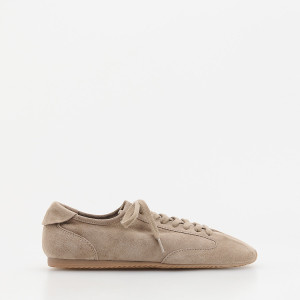 Sneakersy z owczej skóry - 39 - beżowy - damska - Reserved - 216KC-08X
