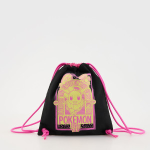Plecak worek Pokémon - ONE SIZE - czarny - dziewczynki - Reserved - 218BV-99X
