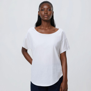Bawełniany t-shirt - XS - biały - damska - Reserved - 222HT-00X