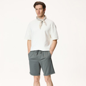Szorty regular fit - XL - zielony - męska - Reserved - 2232W-96X