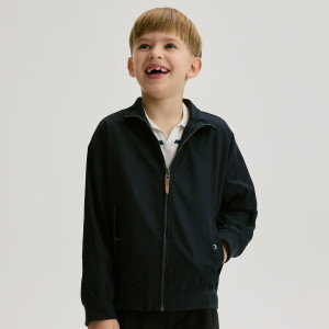 Kurtka ze stójką - 170 (13-14 lat) - granatowy - chłopcy - Reserved - 234IM-59X