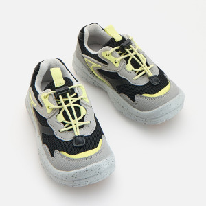 Buty sneakersy - 22/23 - jasnoszary - chłopcy - Reserved - 238JX-09X