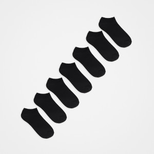 7 pack skarpetek - 39-42 - czarny - męska - Reserved - 2752Y-99X
