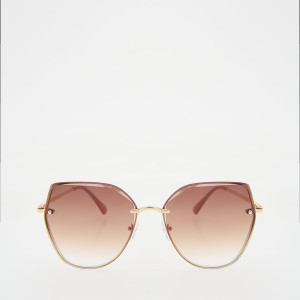 Okulary przeciwsłoneczne - ONE SIZE - oliwkowy - damska - Reserved - 280CQ-91X